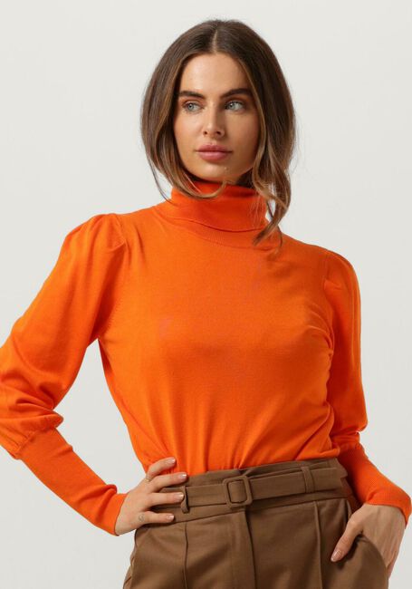 NOTRE-V Col roulé BASIC KNIT BLOUSE en orange - large