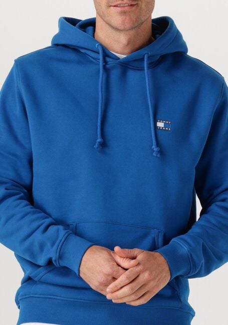 TOMMY JEANS Chandail TJM REG BADGE HOODIE EXT en bleu - large