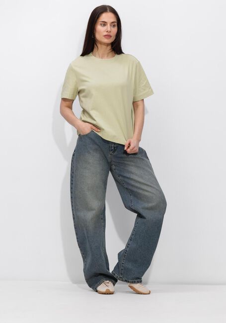 SELECTED WOMEN T-shirt SLFESSENTIAL SS BOXY TEE en jaune - large