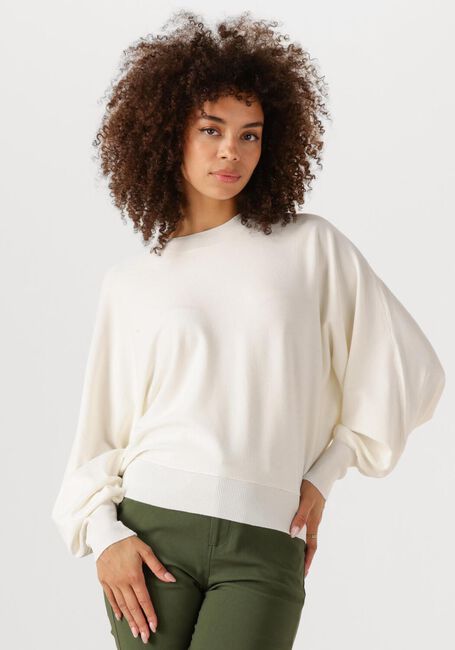 Ecru MINUS Trui DANA BAT SLEEVE KNIT PULLOVER - large