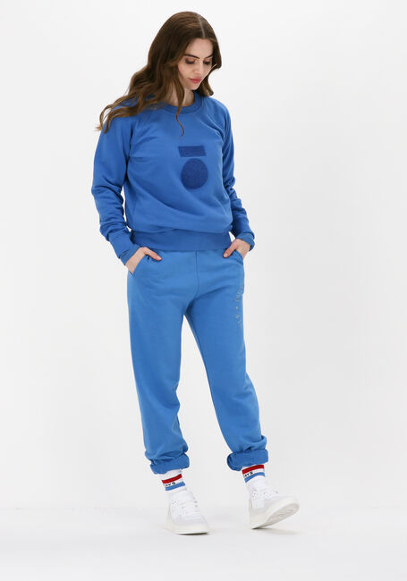 10DAYS LONGSLEEVE TEE LINEN Hauts & T-shirts en bleu - large