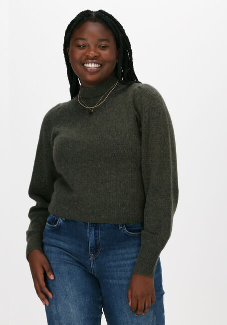 NEO NOIR Pull MARLIA KNIT BLOUSE Olive - large