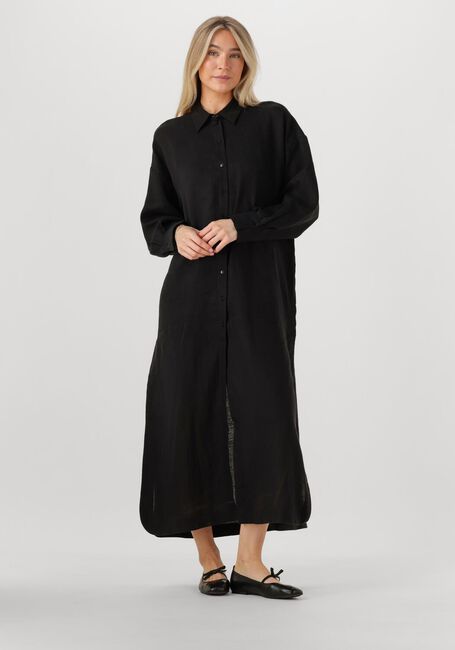 Zwarte DRYKORN Maxi jurk DRAVENA - large