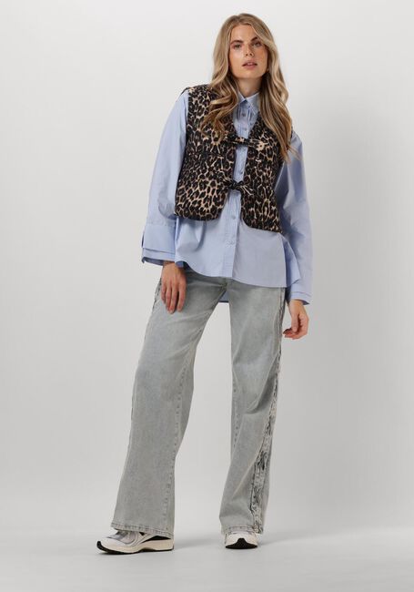 CATWALK JUNKIE Wide jeans LOOSE FIT JEANS WITH LACE DETAIL Bleu clair - large
