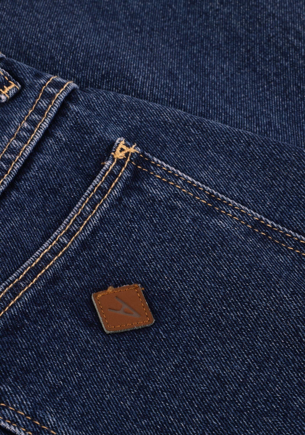 Donkerblauwe ABRAND JEANS Wide jeans HIGH SUPER WIDE TARA - large