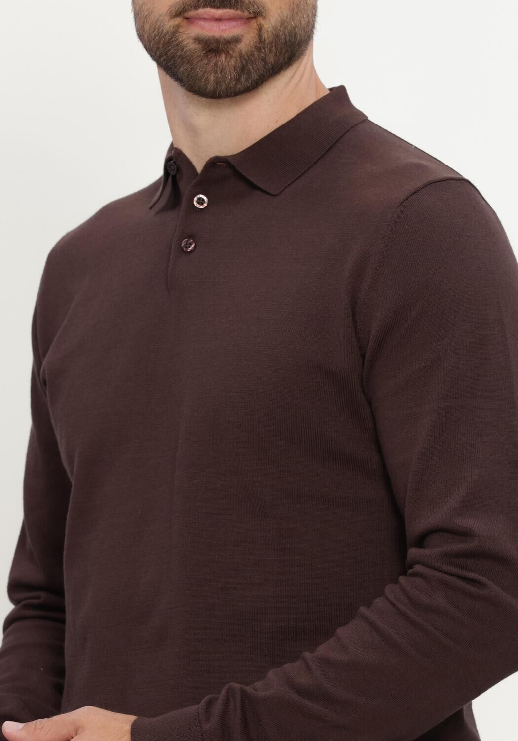 SAINT STEVE Polo BEREND-S en marron - large