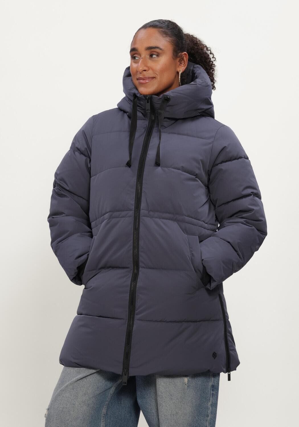 MSCH COPENHAGEN Veste matelass&eacute; MSCHMOLA PAVINARIA JACKET Gris fonc&eacute; - large
