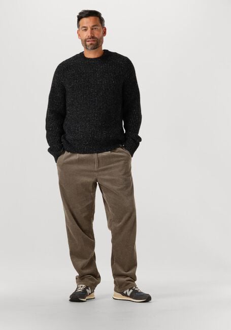 CALVIN KLEIN LS NOVELTY YARN RAGLAN CREWNK SW - large