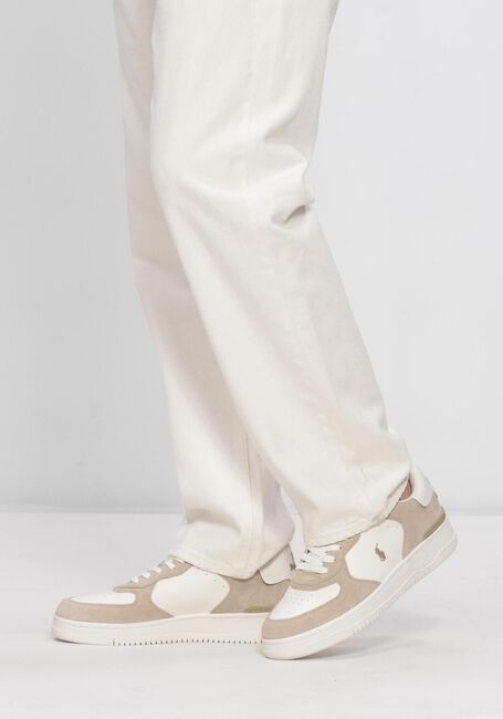 POLO RALPH LAUREN Baskets basses MASTERS CRT en blanc - large