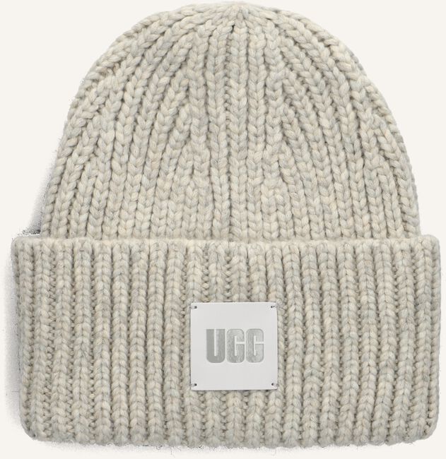 Lichtgrijze UGG Muts CHUNKY RIB KNIT SET Lichtgrijze UGG Muts CHUNKY RIB KNIT SET - large