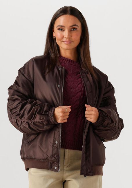 OBJECT Jack OBJMARY OVERSIZE BOMBER JACKET en marron - large