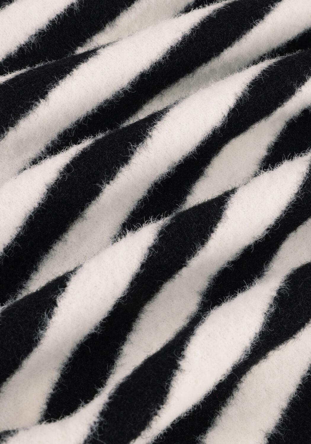 CATWALK JUNKIE Col roul&eacute; KN NAMARA STRIPE en noir - large