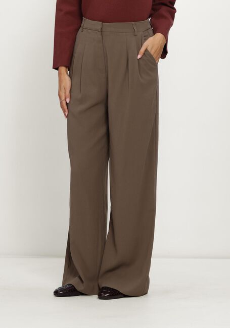 NEO NOIR Pantalon large ZOBA CREPE PANTS Kaki - large