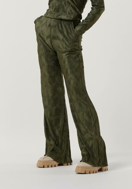 ANOTHER LABEL Pantalon GARCELLE PLEATED PANTS en vert - large