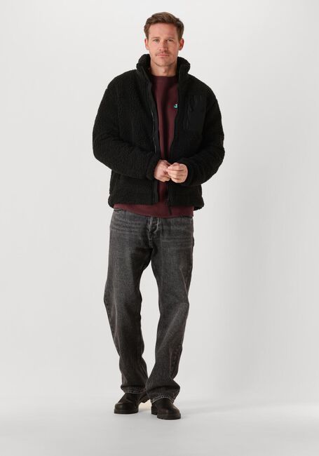 Zwarte STR&Oslash;M Clothing Teddy jas Sherpa - large