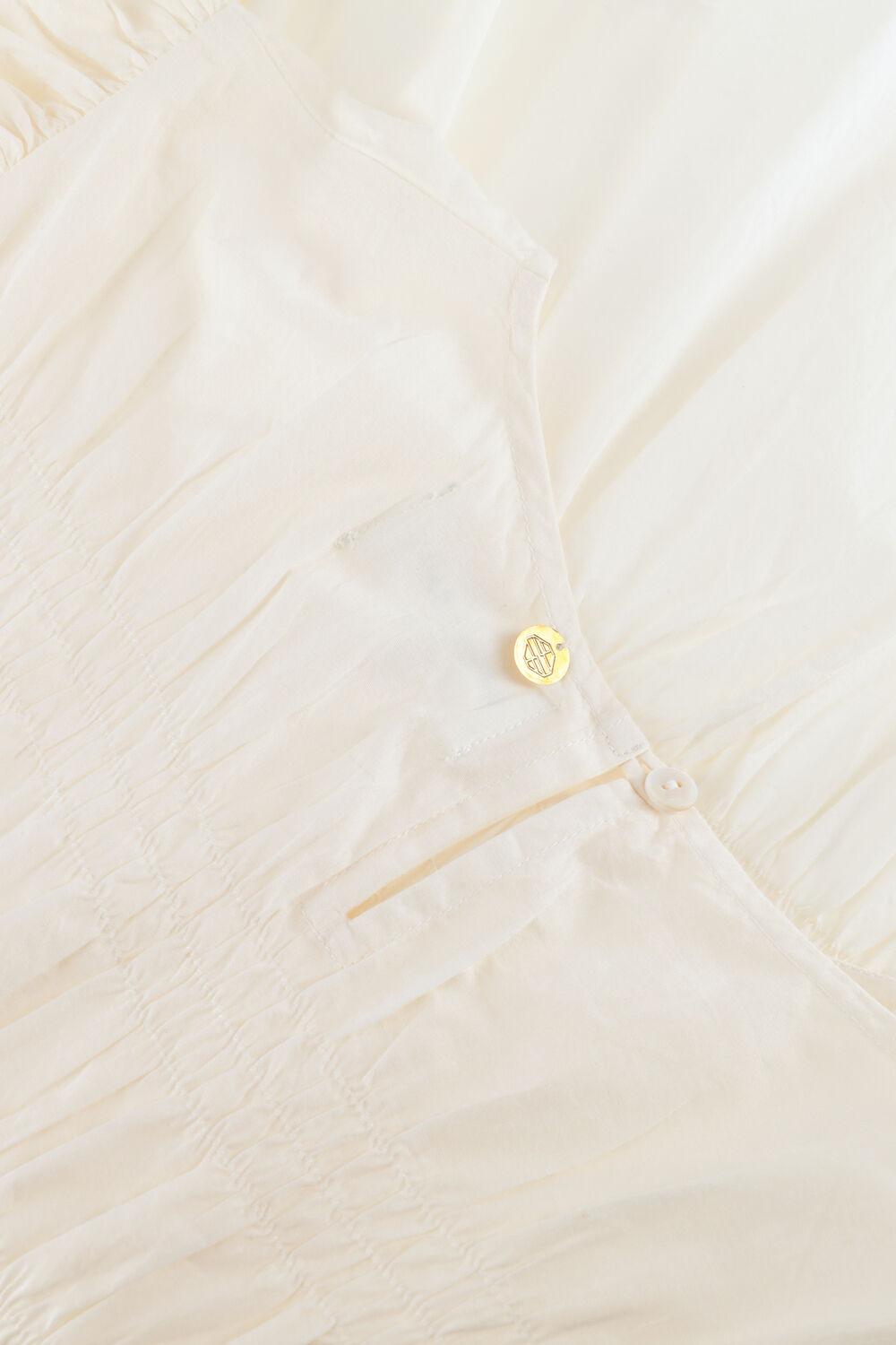 ANTIK BATIK Haut CAROLINE BLOUSE Blanc - large