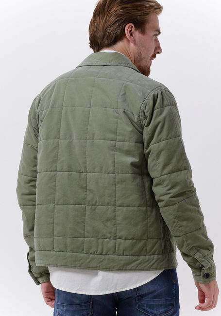 DSTREZZED Veste matelassé WORKER JACKET BABYCORD en vert - large