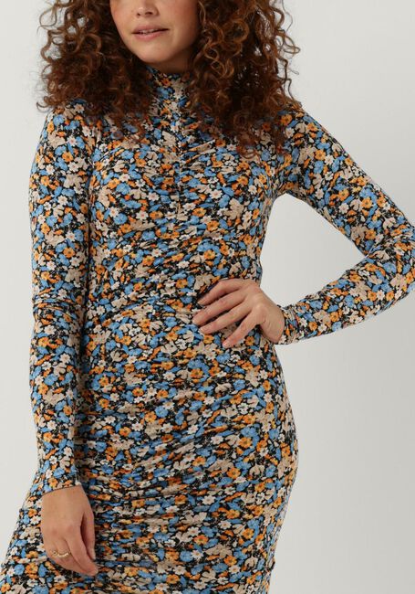 ENVII Mini robe ENMACRO LS DRESS AOP 6921 en gris - large