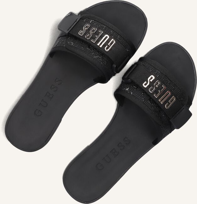 Zwarte GUESS Slippers ELYZE Zwarte GUESS Slippers ELYZE - large