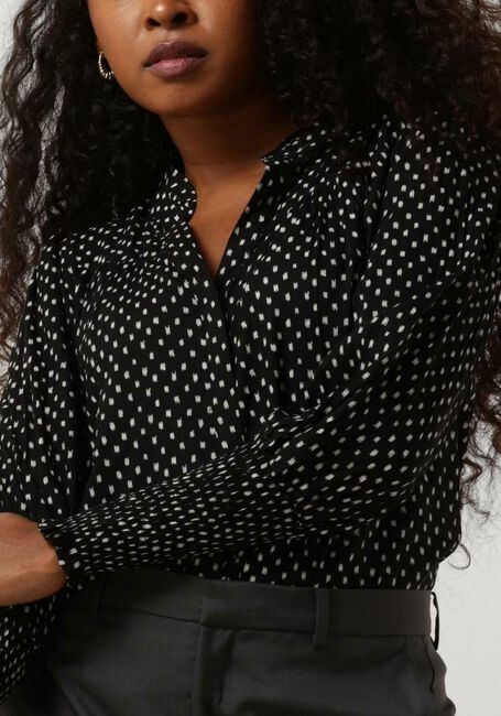 NEO NOIR CAMISA MINI STITCH BLOUSE Blouses en noir - large