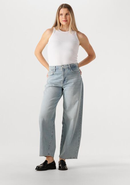 Lichtblauwe 7 FOR ALL MANKIND Wide jeans BONNIE CURVILINEAR - large