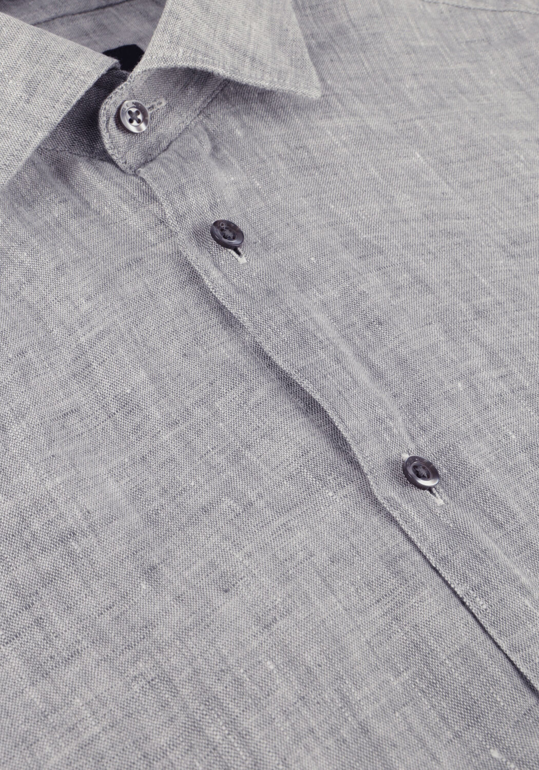 GENTI Chemise d&eacute;contract&eacute; LINNEN S7054-1120 en vert - large