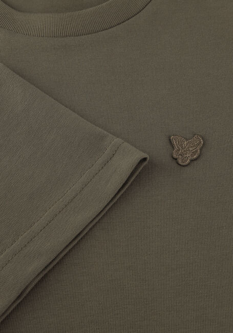 Khaki LYLE & SCOTT T-shirt HEAVY WEIGHT RELAXED T-SHIRT - large