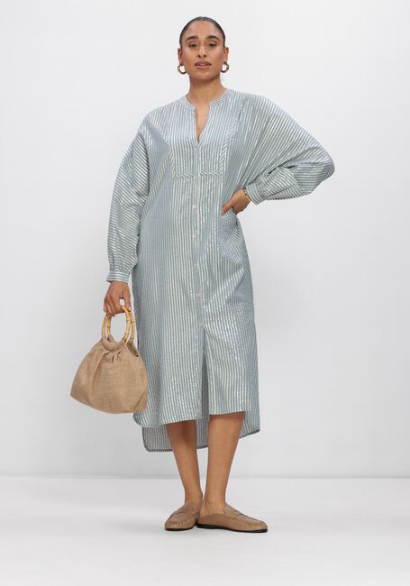 Blauwe SUMMUM Jurken DRESS STRIPE - large