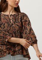 SISSEL EDELBO ANGELINA SILK TOP Blouses en orange