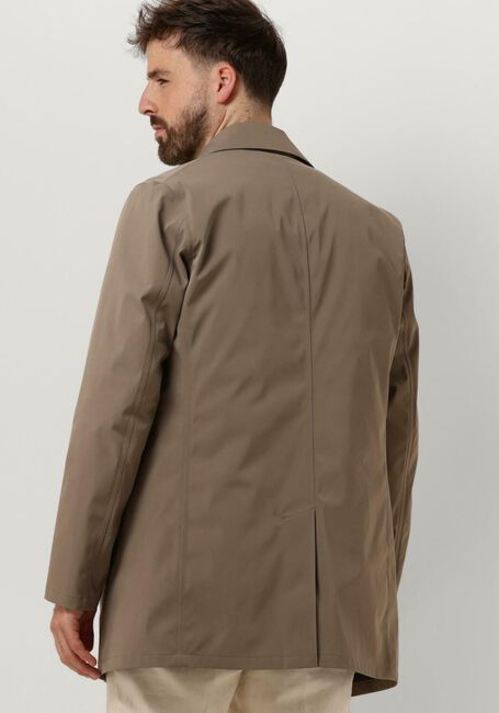PROFUOMO Imperméable OUTERW MGNT CLSR LONG en taupe - large