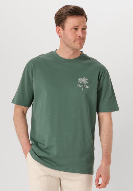 PURE PATH T-shirt LOOSE FIT CREWNECK SS T-SHIRTS en vert - large