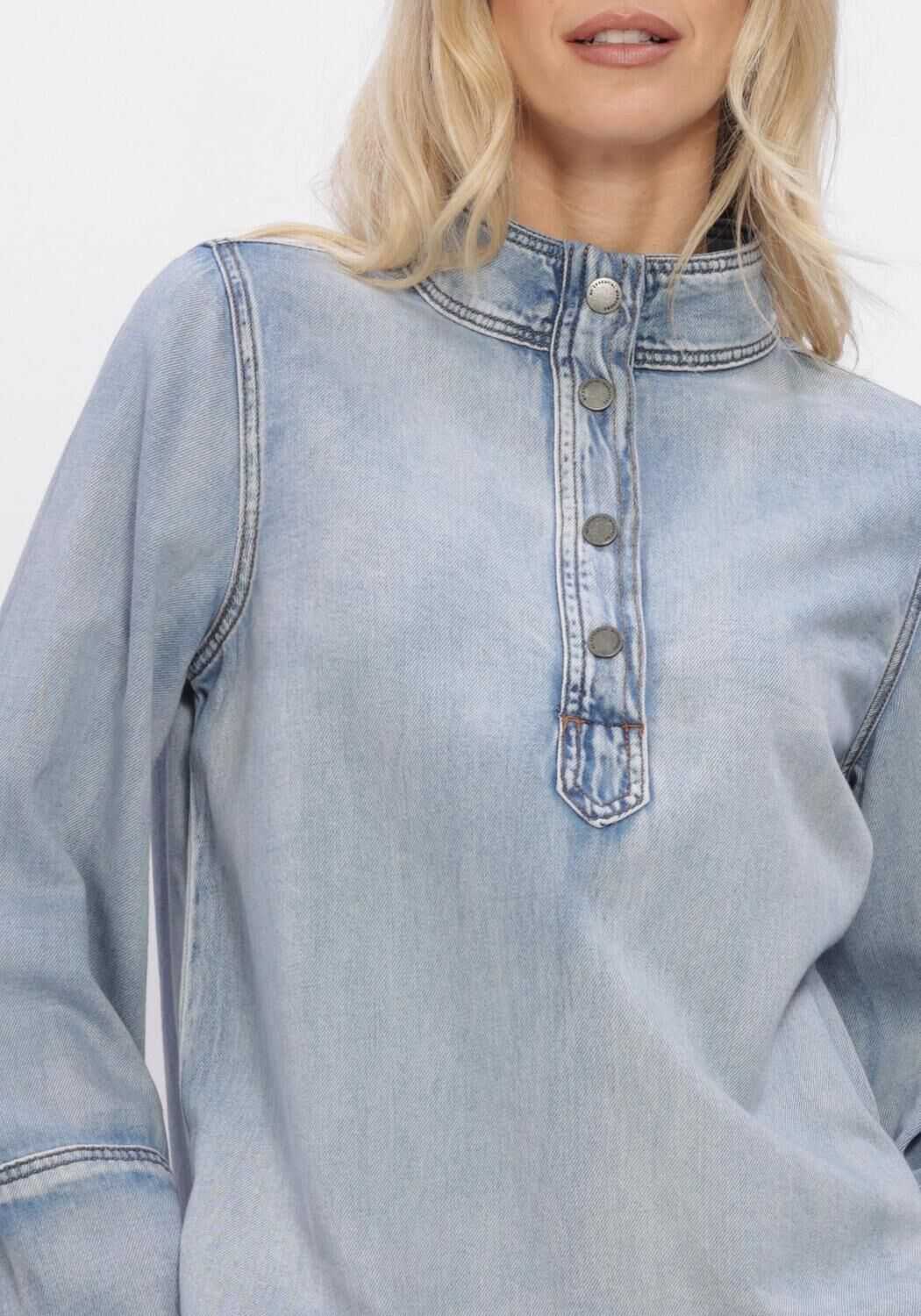 MY ESSENTIAL WARDROBE HILMAMW 171 BOXY BLOUSE Blouses en bleu - large