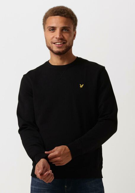 LYLE & SCOTT Pull CREW NECK SWEATSHIRT en noir - large