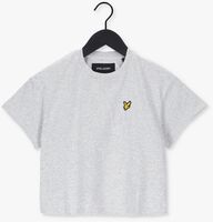 LYLE & SCOTT T-shirt CROPPED T-SHIRT Gris clair
