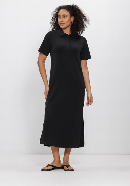MY ESSENTIAL WARDROBE Robe midi MWHELLE POLO LONG DRESS en noir - large