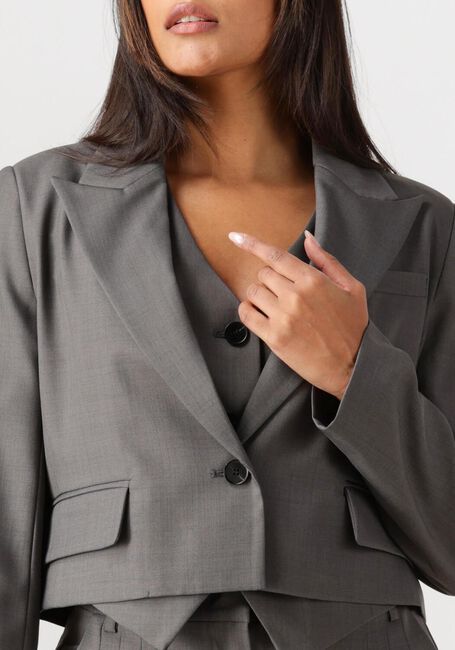 Donkergrijze CO'COUTURE Blazer LIANE BLAZER - large