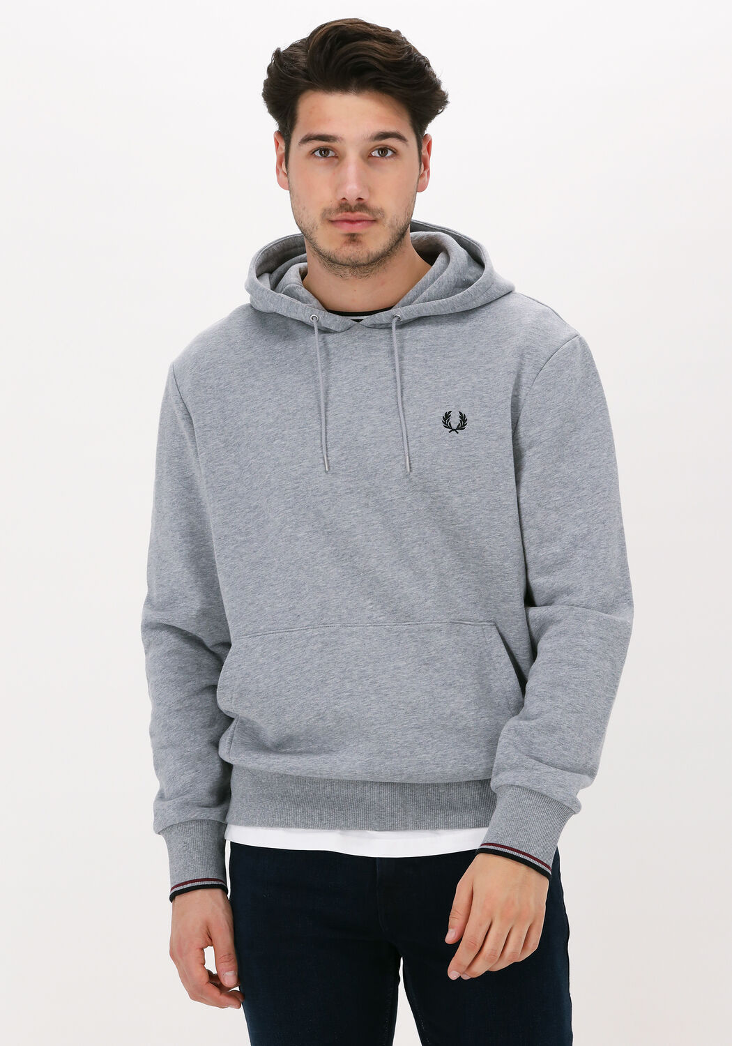 Fred perry grey sweatshirt outlet