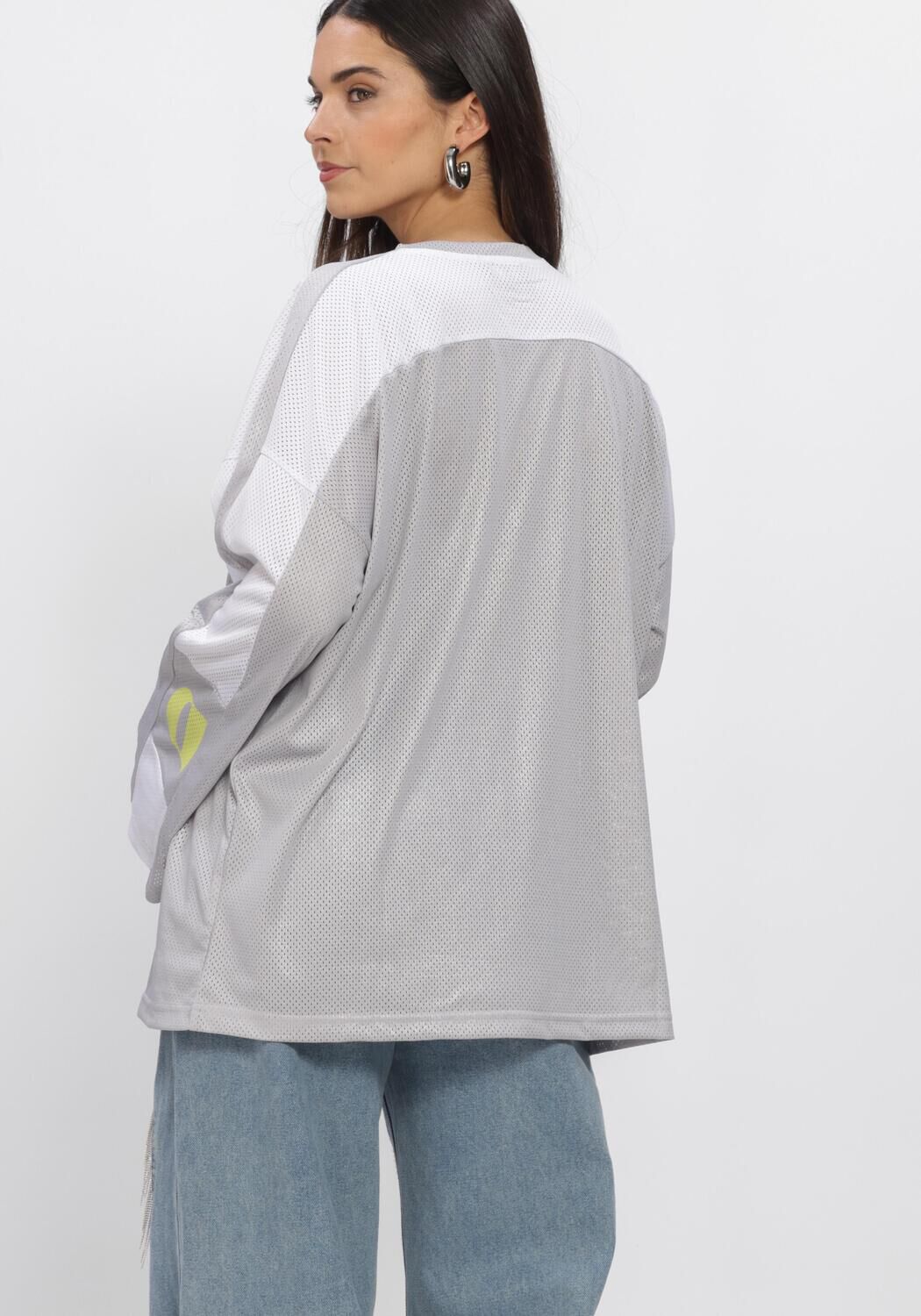 REFINED DEPARTMENT YEADY Hauts & T-shirts en argent - large