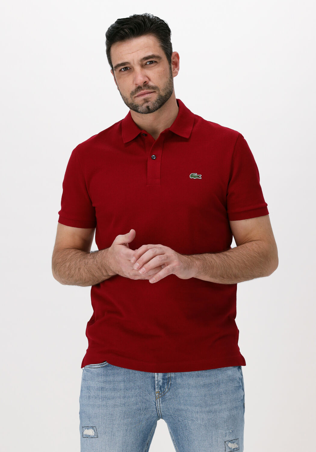 lacoste polo 1hp3 men s s s polo 1121 bordeaux