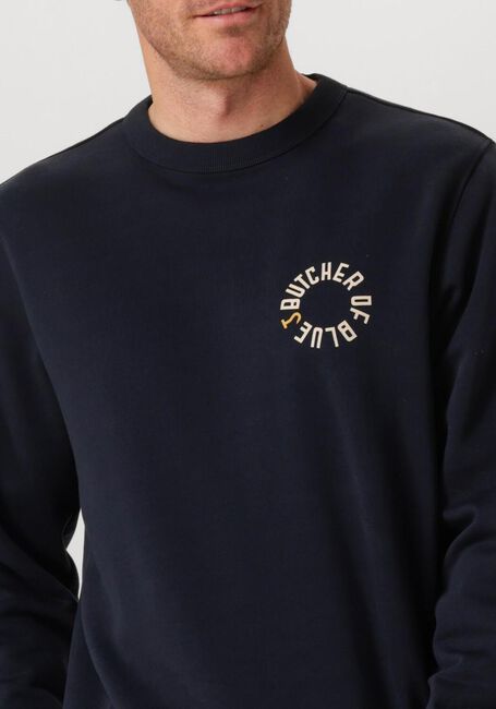BUTCHER OF BLUE Chandail ARMY CIRCLE CREW Bleu foncé - large