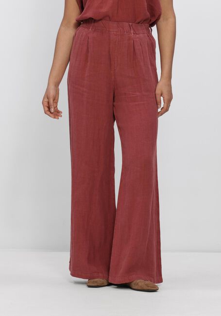 PENN & INK Pantalon large TROUSERS en rose - large
