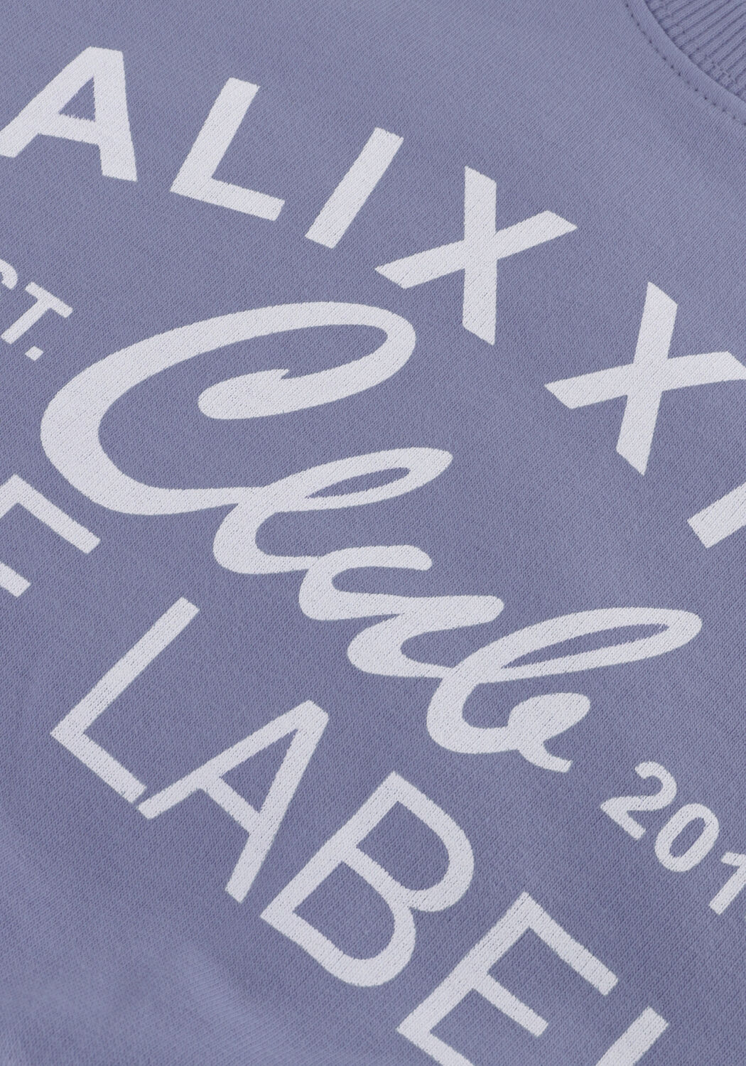 ALIX MINI Chandail ALIX CLUB PRINT SWEATER Lilas - large