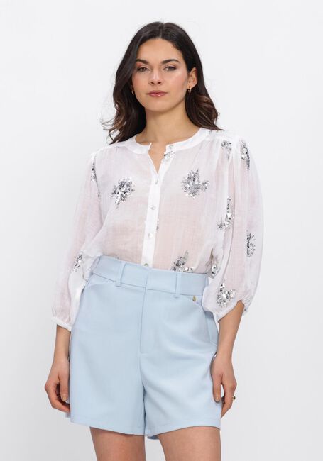 NUKUS LYNN BLOUSE PAILLET Blouses en blanc - large