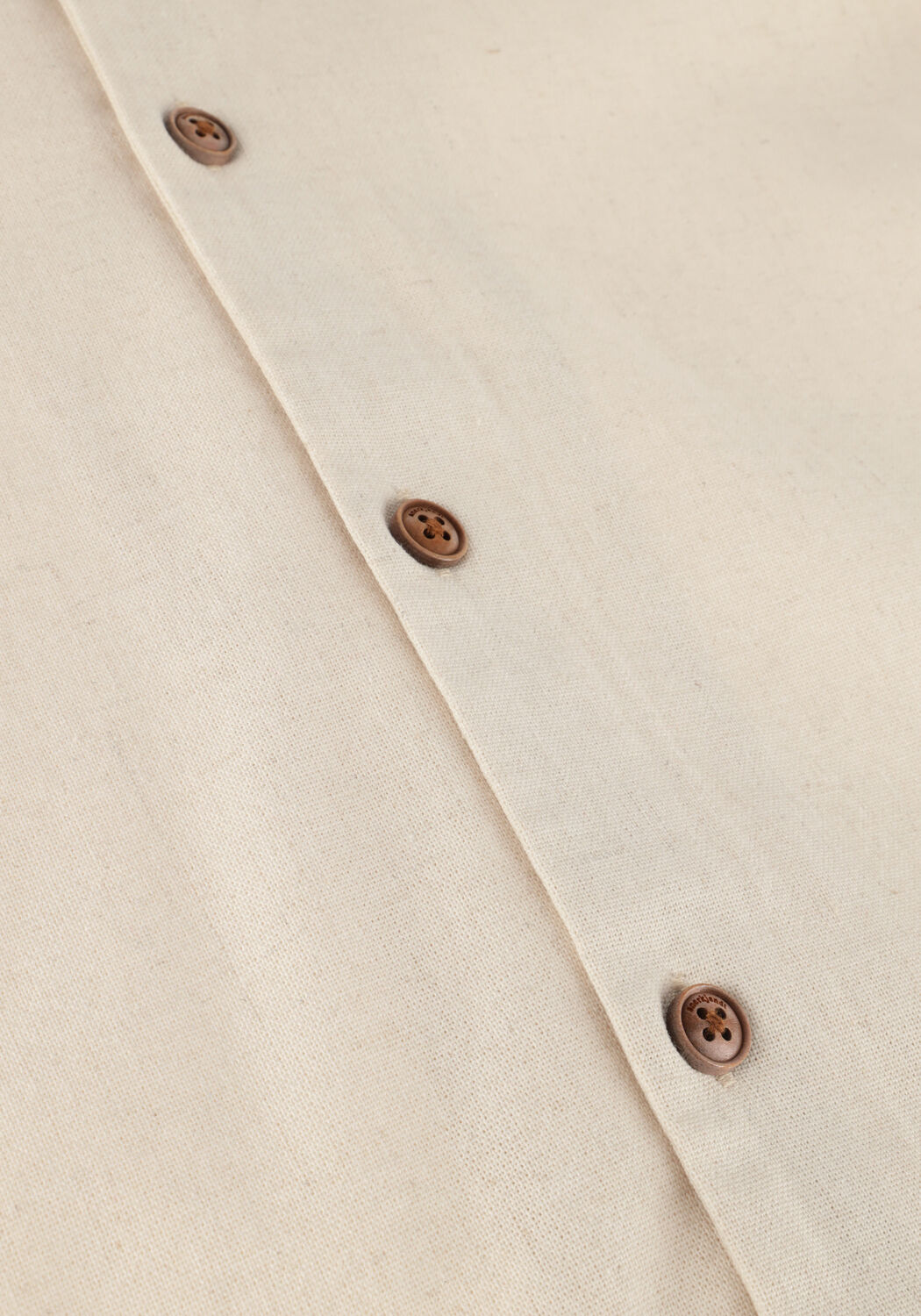 Zand ANERKJENDT Casual overhemd AKLEO S/S COT/LINEN SHIRT - large