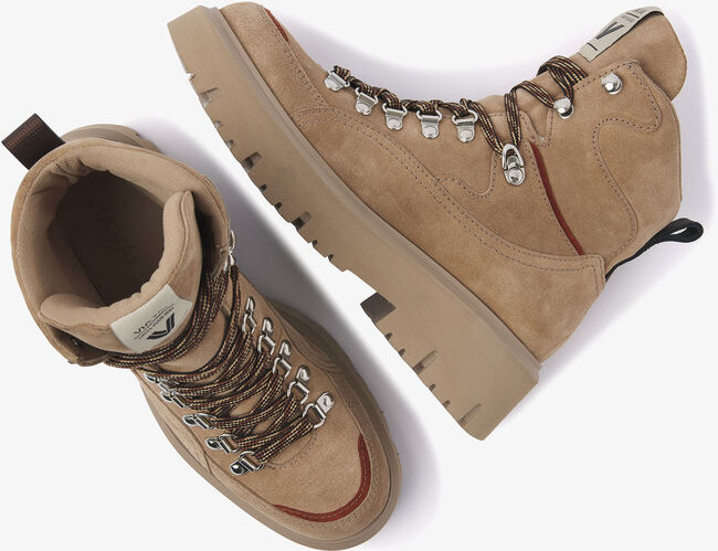 VIA VAI Bottines à lacets ZIVA STATE en beige - large
