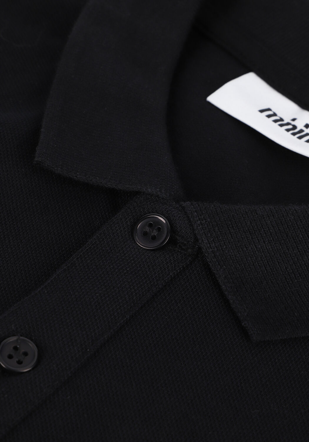 Zwarte MINIMUM Polo ZANE 2088 - large