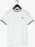 FRED PERRY T-shirt TWIN TIPPED T-SHIRT en blanc