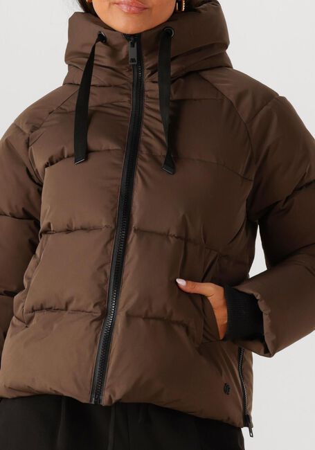 MSCH COPENHAGEN Veste matelassé MSCHPAVINARIA SHORT JACKET en marron - large