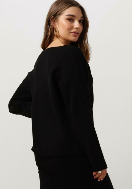 OBJECT Pull OBJREYNARD V-NECK PULLOVER en noir - large