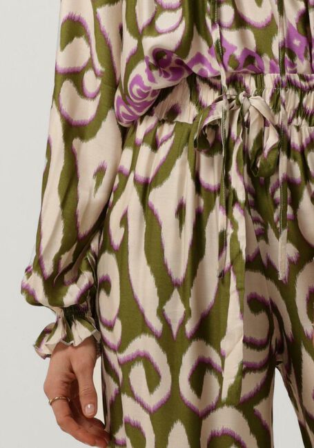 AMAYA AMSTERDAM Pantalon large MILOU en vert - large